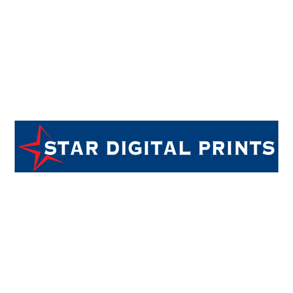 Star Digital Prints Logo PNG Vector