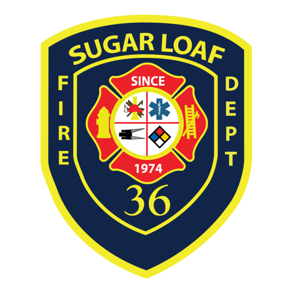 Sugar Loaf Fire Department Logo PNG Vector
