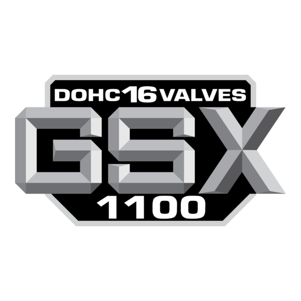 Suziki GSX 1100 Logo PNG Vector