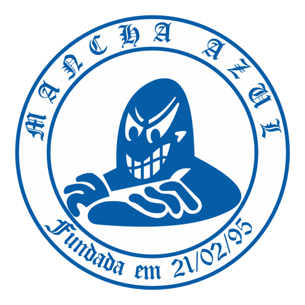 Torcida Mancha Azul Avai Logo PNG Vector