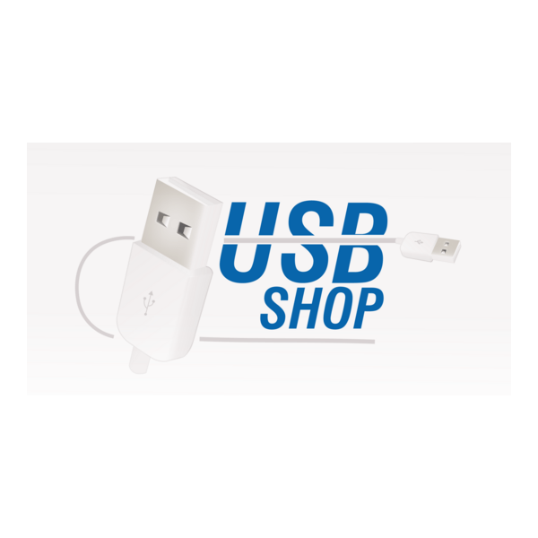 USB Shop Logo PNG Vector