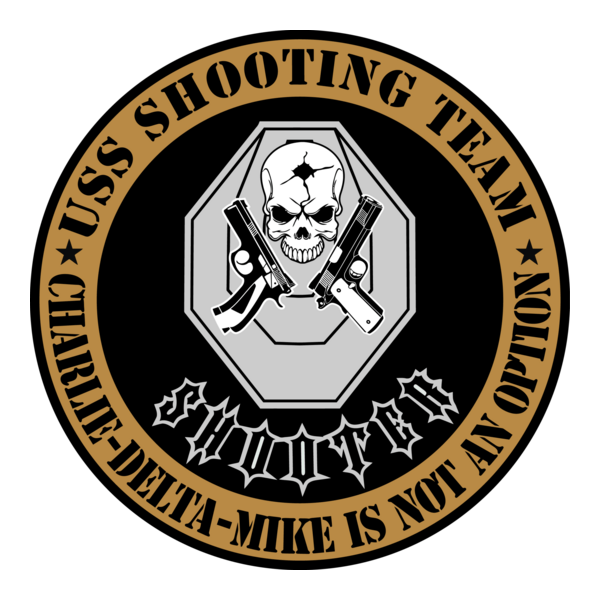 USS Shooting Team Logo PNG Vector
