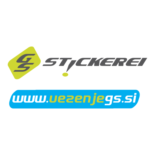Vezenje GS STICKEREI d.o.o. Logo PNG Vector