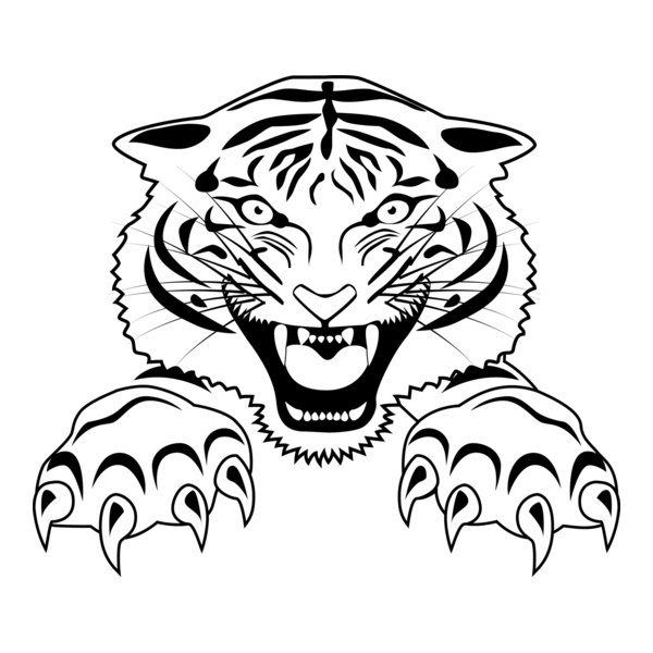 Vinoth Tiger Logo PNG Vector