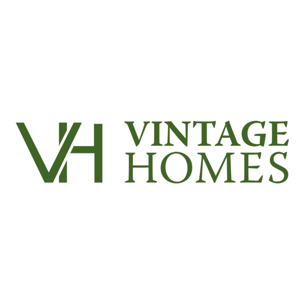 Vintage Homes Logo PNG Vector