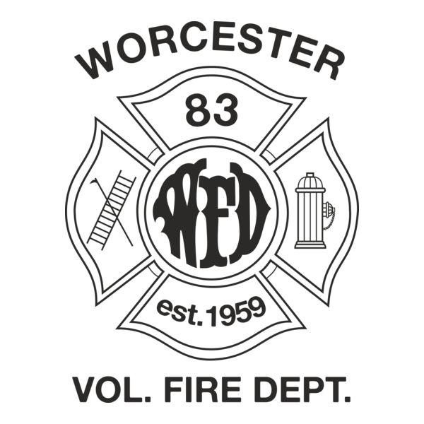 Worchester Vol. Fire Dept Logo PNG Vector
