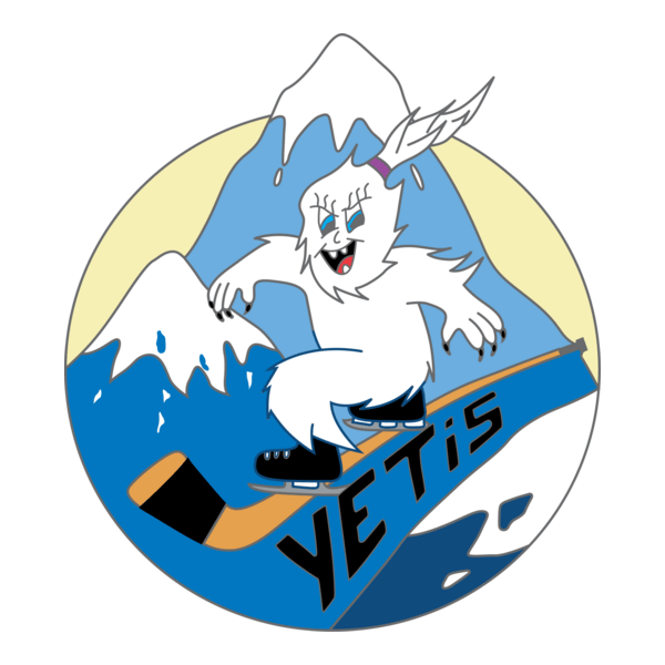 Yetis Femelle Logo PNG Vector