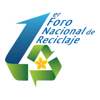 1er Foro Nacional de Reciclaje Logo PNG Vector