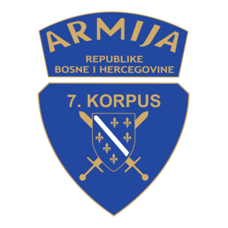 7. Korpus Armije BiH Logo PNG Vector