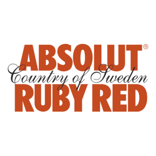 Absolut Ruby Red Logo PNG Vector