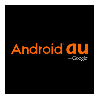 Android AU with google Logo PNG Vector