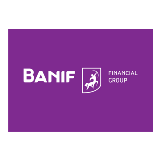 Banif Financial Group Horizontal Negative Logo PNG Vector