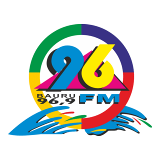 Bauru 96 fm Logo PNG Vector