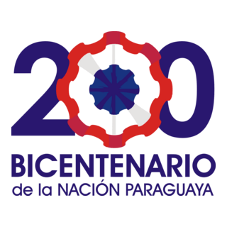 Bicentenario de la Nacion Paraguaya Logo PNG Vector