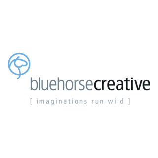 Bluehorse Creative Logo PNG Vector