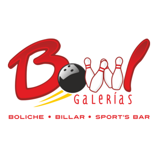 Bowl Galerias Logo PNG Vector