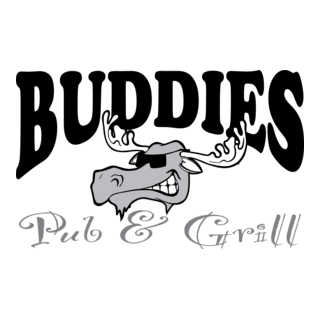 Buddies Pub and Grill Logo PNG Vector