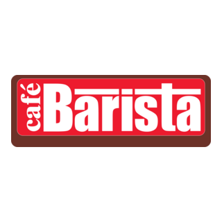 Café Barista Logo PNG Vector