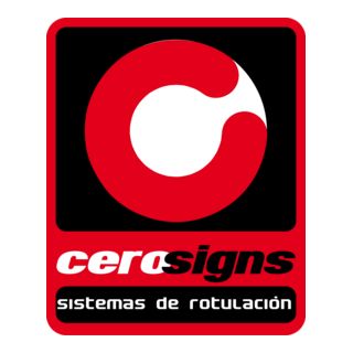 Cero Signs Logo PNG Vector