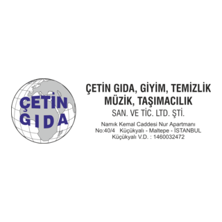 Çetin Gıda Logo PNG Vector