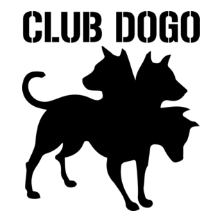 Club Dogo Black Logo PNG Vector