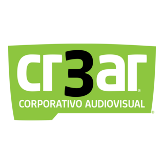 CR3AR Corporativo Audiovisual Logo PNG Vector
