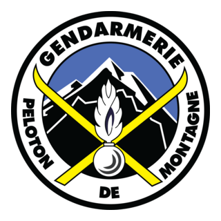 Ecusson PGHM Gendarmerie France Logo PNG Vector