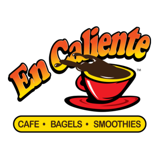 En Caliente Cafe Logo PNG Vector