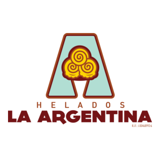 Helados La Argentina Logo PNG Vector