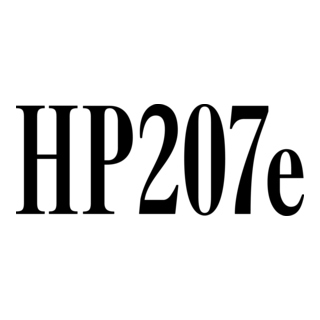 HP207e Logo PNG Vector