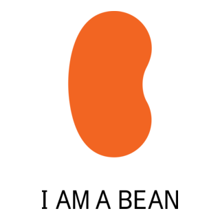 I Am A Bean Logo PNG Vector