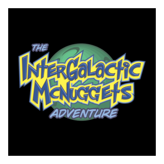 Intergalactic McNuggets Adventure Logo PNG Vector