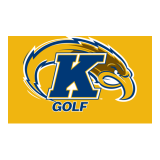 Kent State University Golf Logo PNG Vector