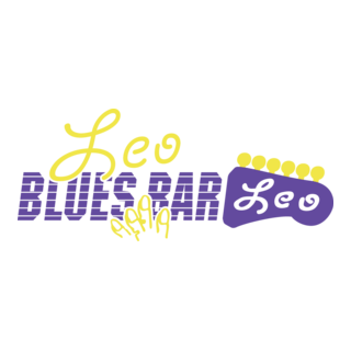 Leo Blues Bar Logo PNG Vector