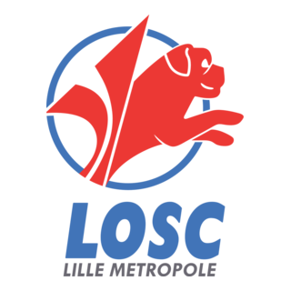 LOSC Lille 90's Logo PNG Vector