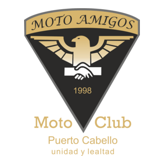 Moto Amigos Moto Club Puerto Cabello Logo PNG Vector
