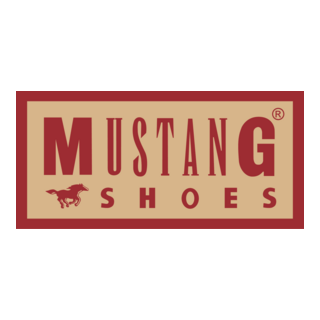 Mustang Shoes Logo PNG Vector