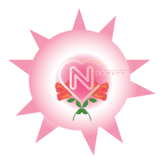 N Rose Logo PNG Vector