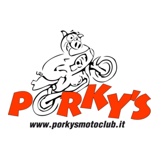 Porky's MotoClub Logo PNG Vector