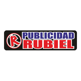 Publicidad Rubiel Logo PNG Vector