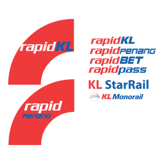 Rangkaian Pengangkutan Integrasi Deras Logo PNG Vector