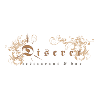 Restaurant Discret Logo PNG Vector