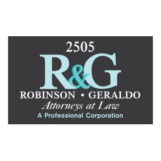R&G Robinson Geraldo Attorneys at Law Logo PNG Vector