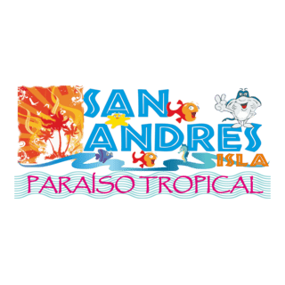 San Andres... Paraiso Terrenal Logo PNG Vector