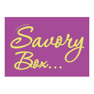 Savory Box Logo PNG Vector