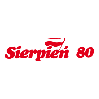 Sierpien 80 Logo PNG Vector