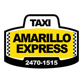 Taxi Amarillo Express Logo PNG Vector