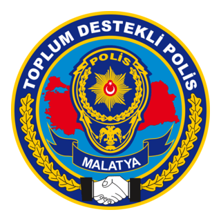 Toplum Destekli Polis Malatya Logo PNG Vector
