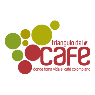 Triangulo del Café Logo PNG Vector