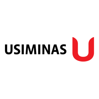 Usiminas red Logo PNG Vector
